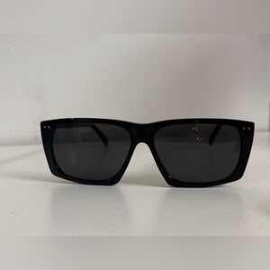 CELINE BLACK FRAME 19 SUNGLASSES IN ACETATE